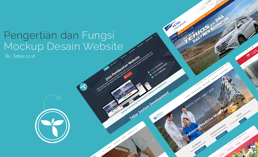 Mockup Desain Website