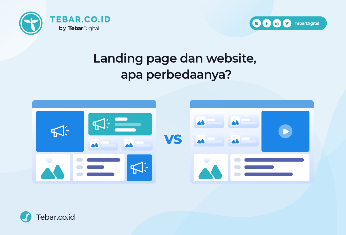 Landing Page dan Website